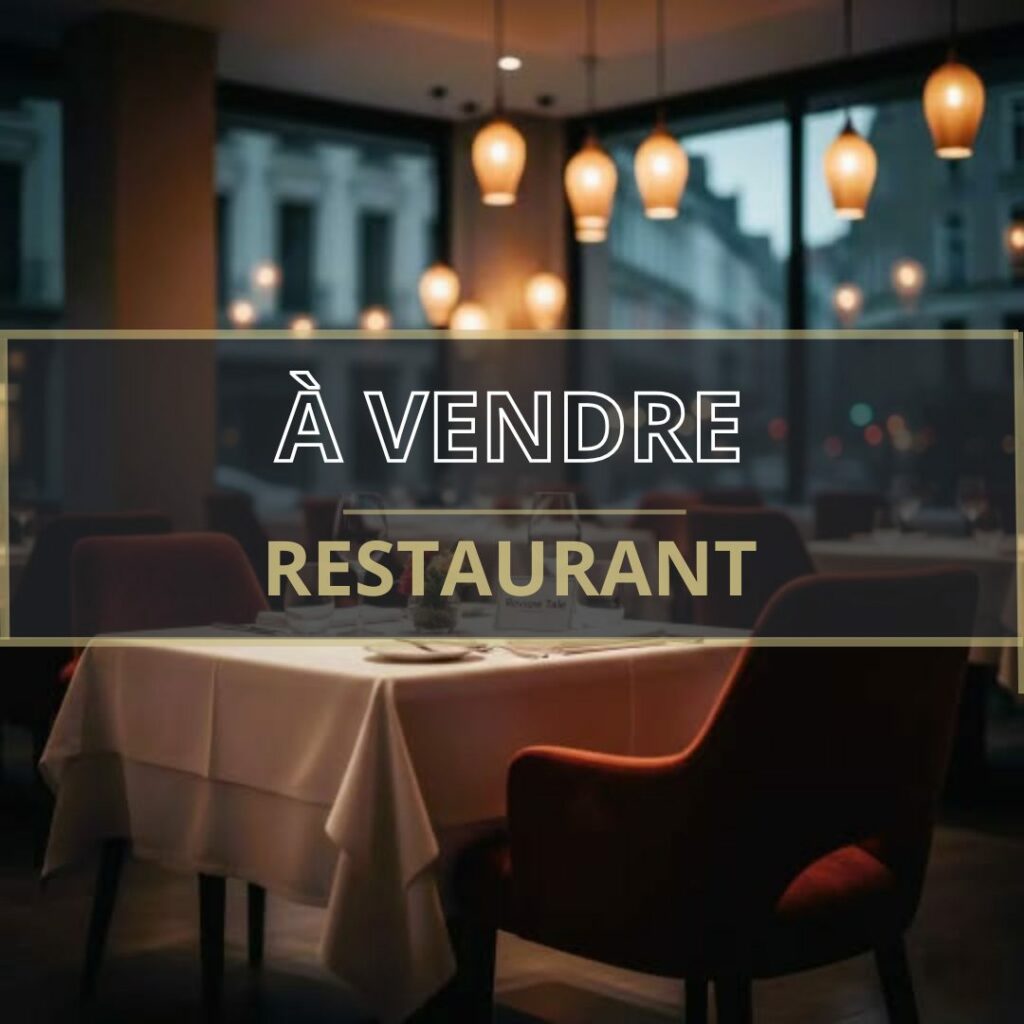 Fonds de commerce charmant Restaurant