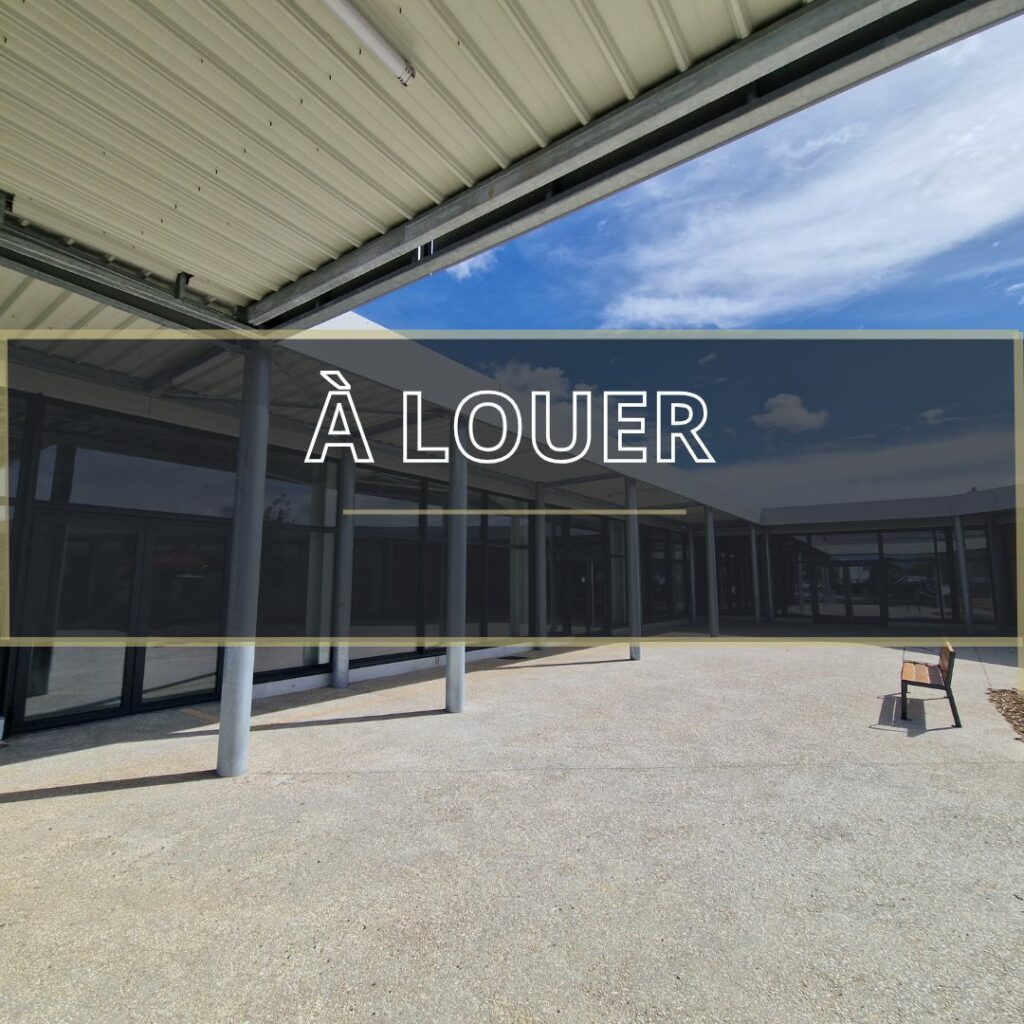 Est de Caen – A LOUER  Local commercial 880 m² Divisibles