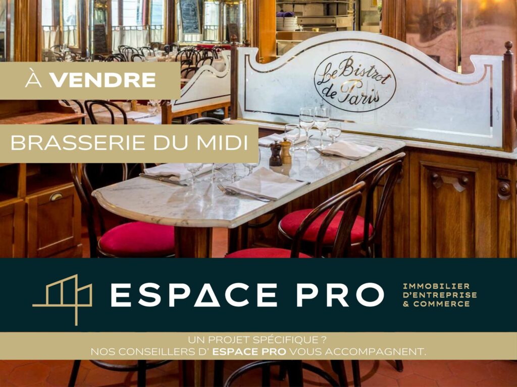 Fonds de commerce Brasserie du midi