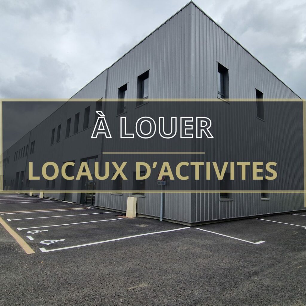 Ouest de Caen – A LOUER – Environ 1600 m² de locaux d&rsquo;activités neufs divisibles à partir de 526 m²
