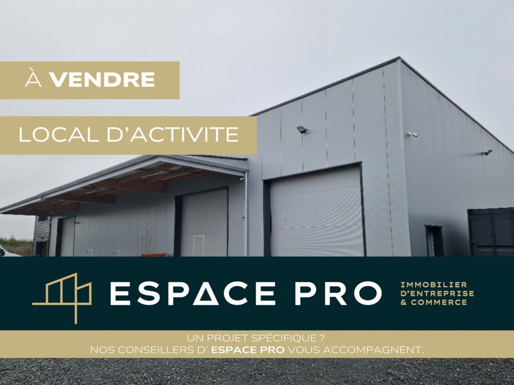 ARGENCES – A Vendre – Local d&rsquo;activités de 680 m² environ