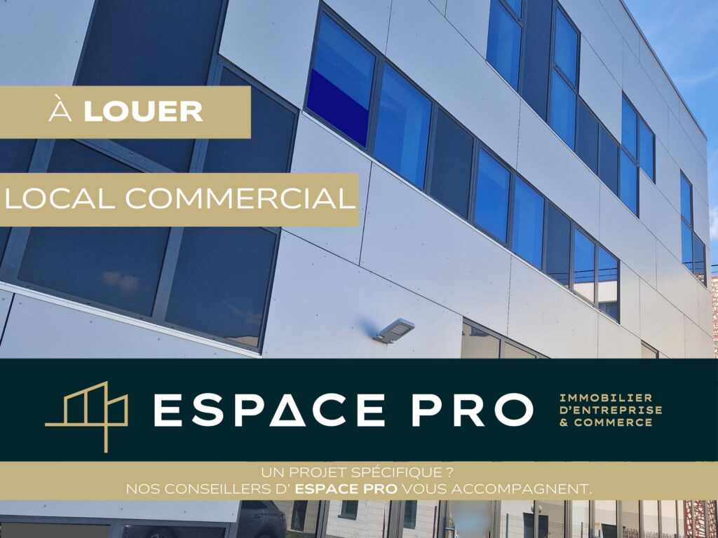 Nord de Caen – A LOUER – Local commercial 96 m²