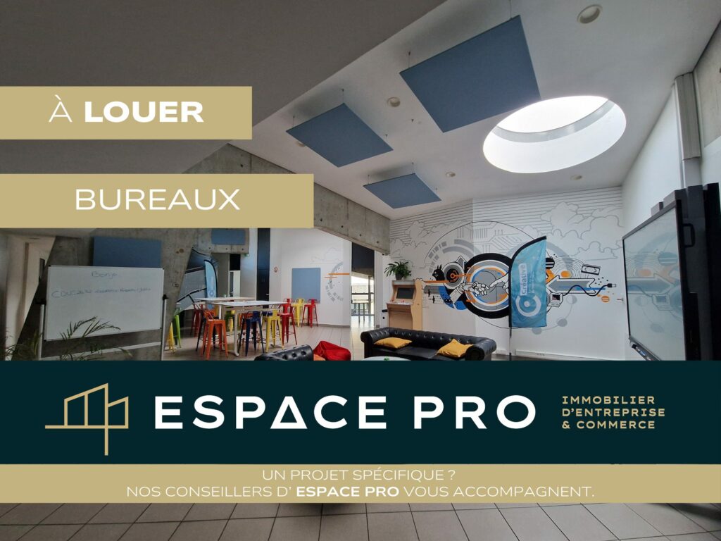 Nord de Caen – A LOUER – immeuble de bureaux d&rsquo;environ 761 m²