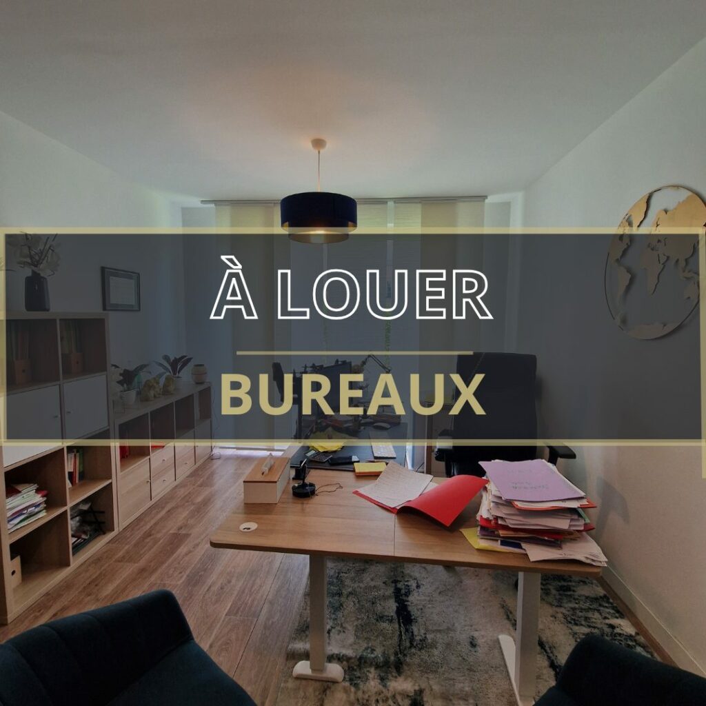 Caen centre – A LOUER – Bureaux de standing d&rsquo;environ 77 m² avec garage double