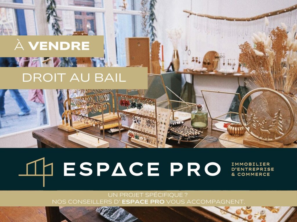 CESSION DE  BAIL-Local  commercial de 25 M2 coeur de Caen