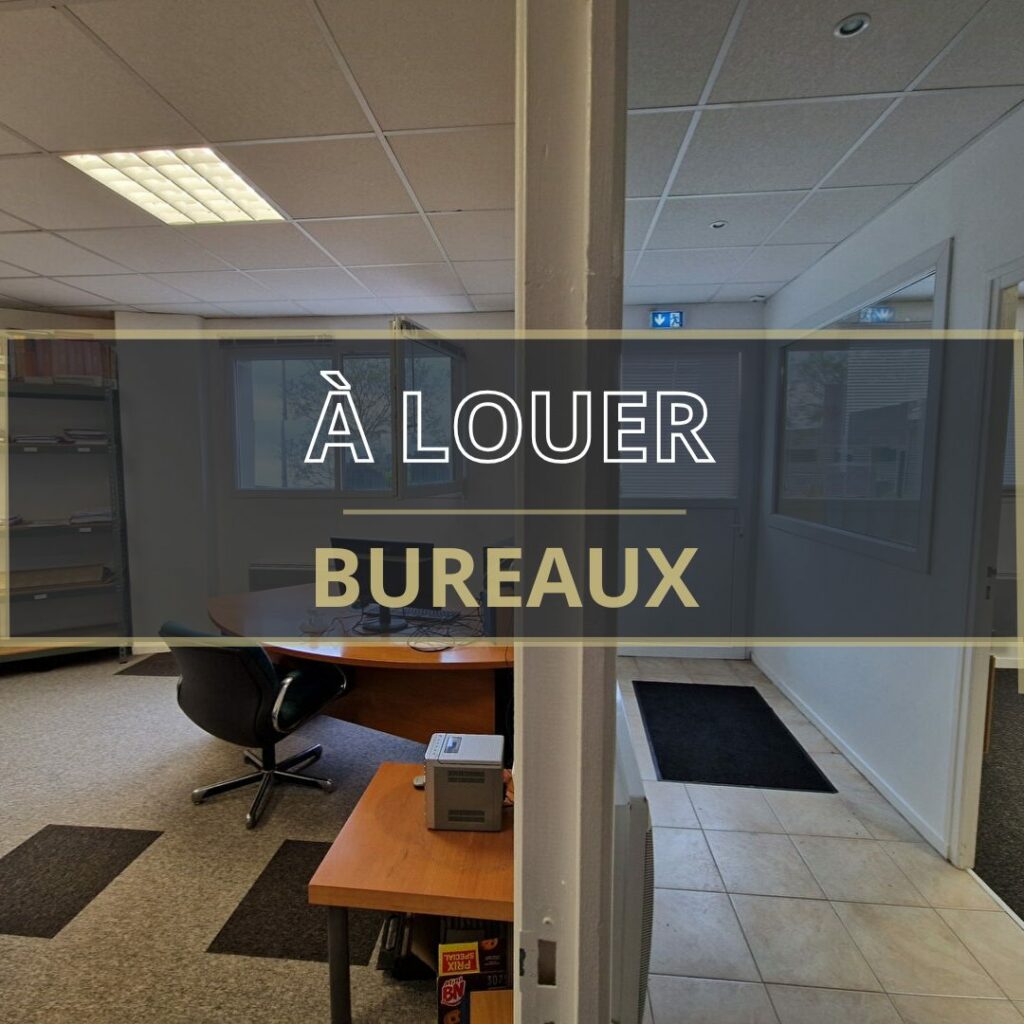 Ouest de Caen – A LOUER – rez-de-chaussée Environ 135 m² de bureaux