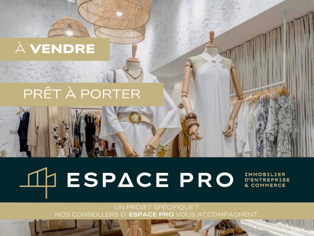 Fonds de commerce PRET A PORTER trouville sur mer 66m2