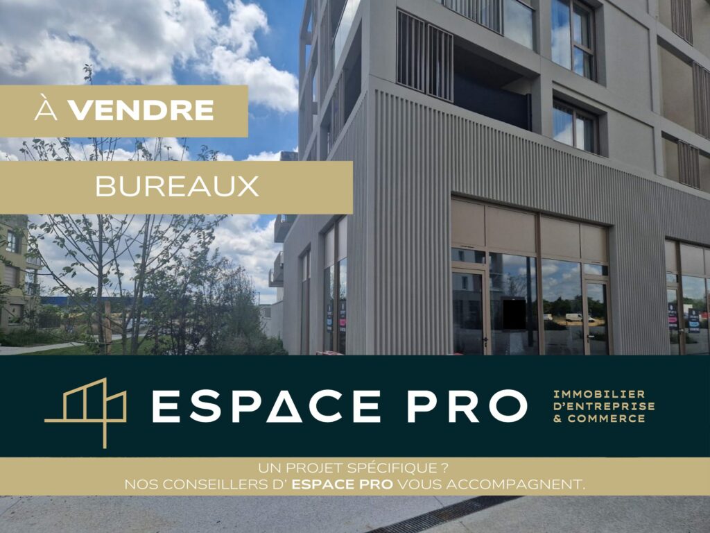 Sud de Caen – A Vendre – local commercial/Bureaux d&rsquo;environ 11 m² + réserve 52 m²