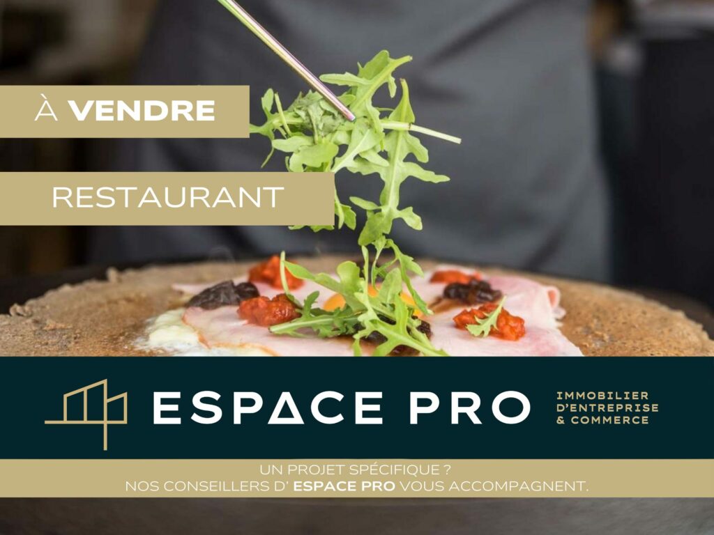 Créperie avec appartement côte fleurie