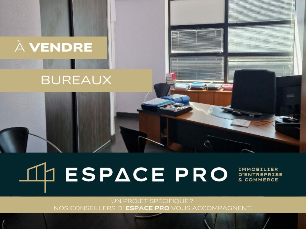 Nord de Caen – A VENDRE – Rez-de-chaussée 70 m² de Bureaux