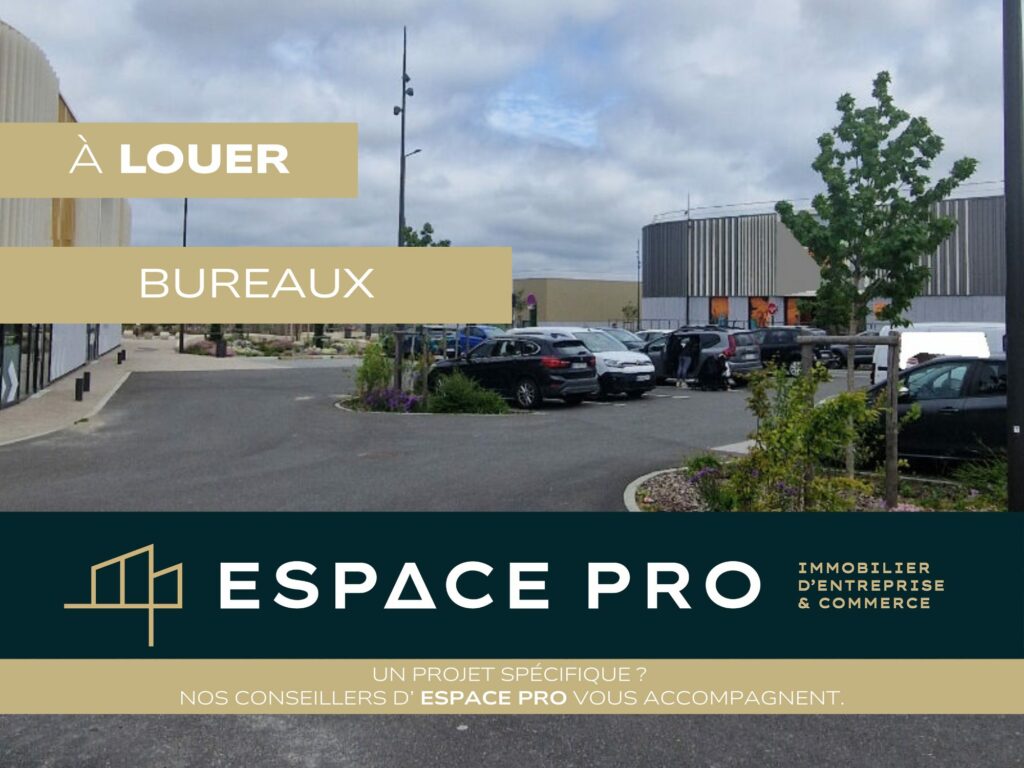Sud de Caen – A LOUER – environ 308 m² de bureaux neufs
