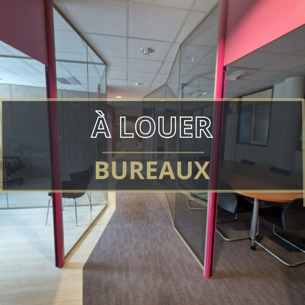 Caen Nord – A LOUER – 400 m² de bureaux parfaitement aménagés