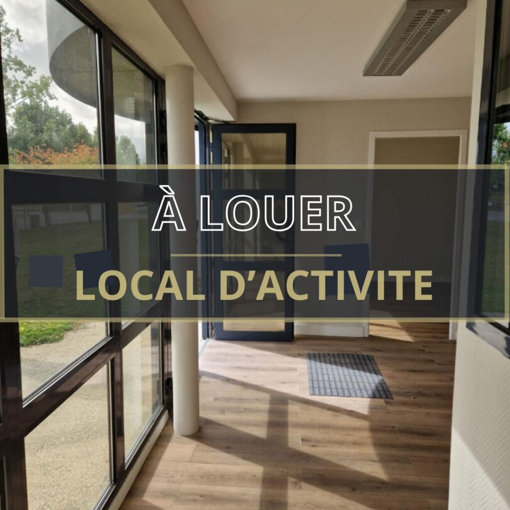 Sud de Caen – A LOUER – Environ 160 m² de dépôt + 90 m² de bureaux