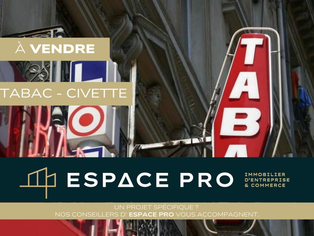 Vente fonds de commerce tabac civette Caen
