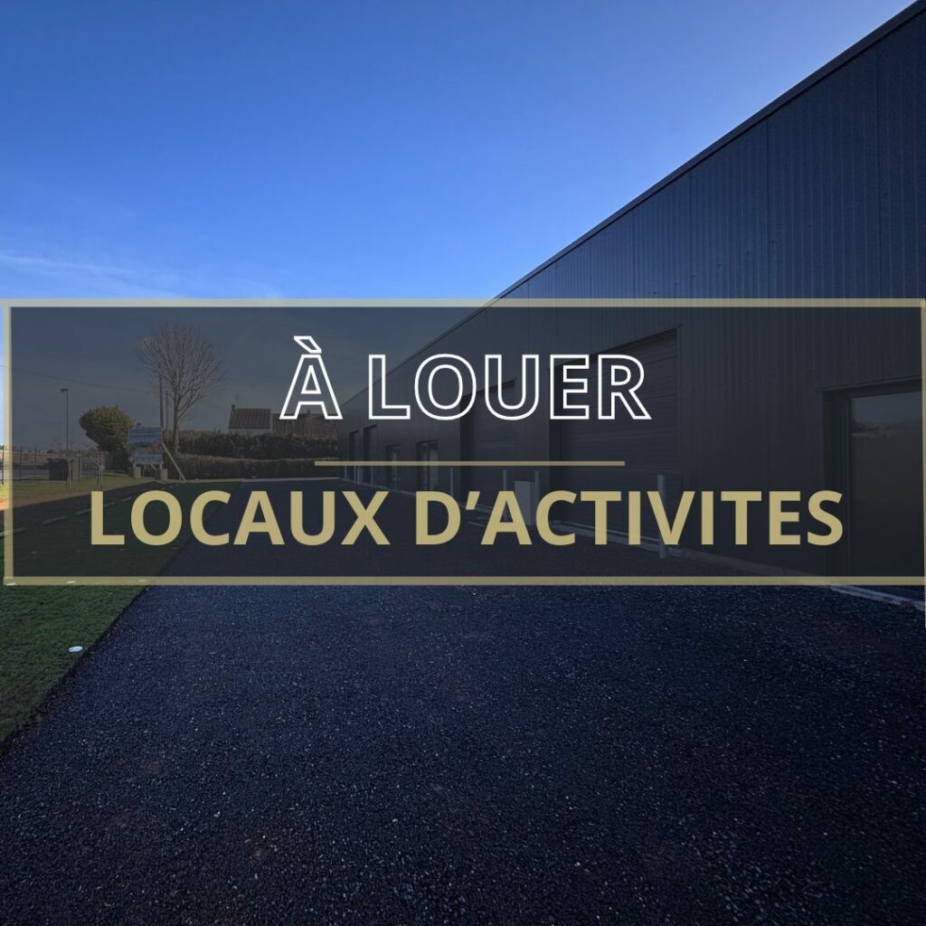 EN EXCLUSIVITE A LOUER DANS VILLAGE D ACTIVITES DE 144.03M² A ROTS ( AVEC VISIBILITE )