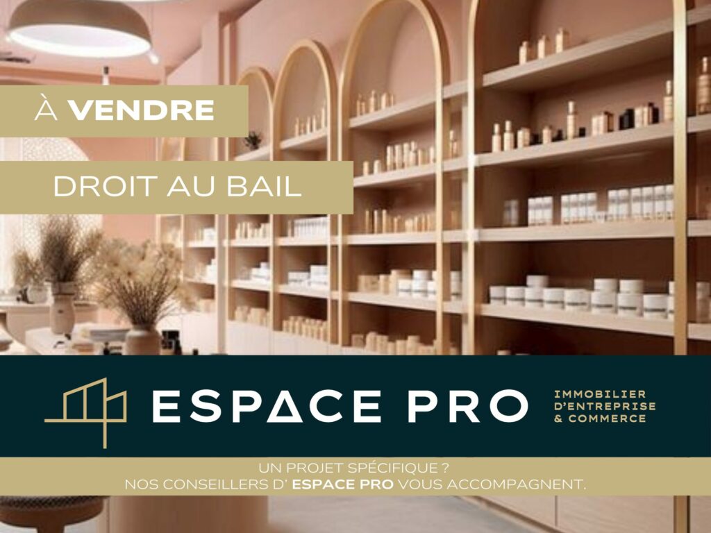 Local commercial de 35 m2- cession de bail