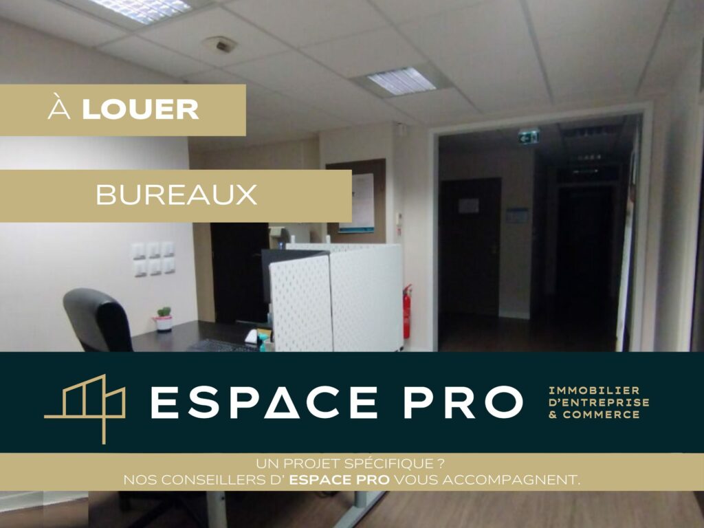 Louvigny – A LOUER – Bureaux  aménagés de 140 m²