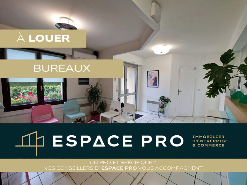 CAGNY – A LOUER – Bureaux d&rsquo;environ 100 m² + sous sol