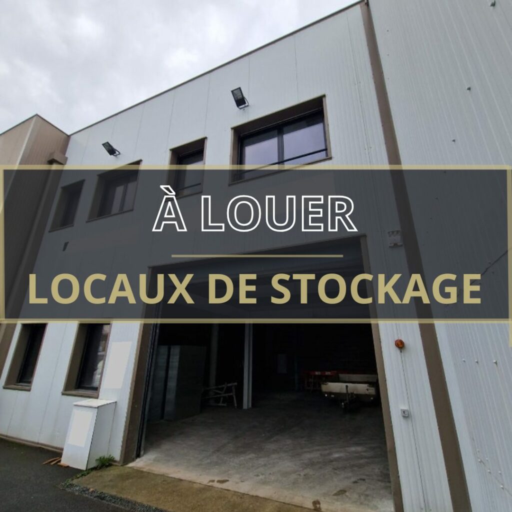 Sud de Caen – A LOUER – Locaux de stockage d&rsquo;environ 935 m²