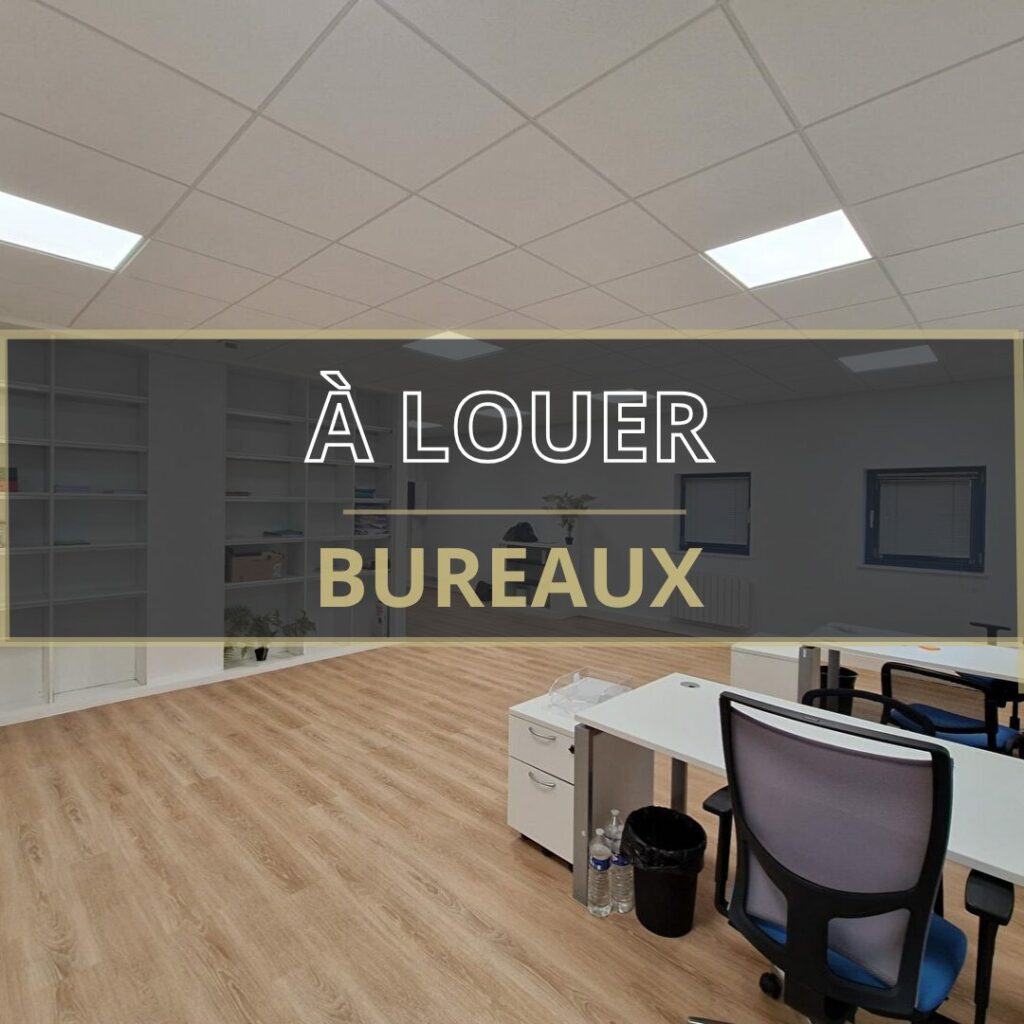 Nord de Caen – A LOUER – Environ 72 m² de Bureaux aménagés en parfait état