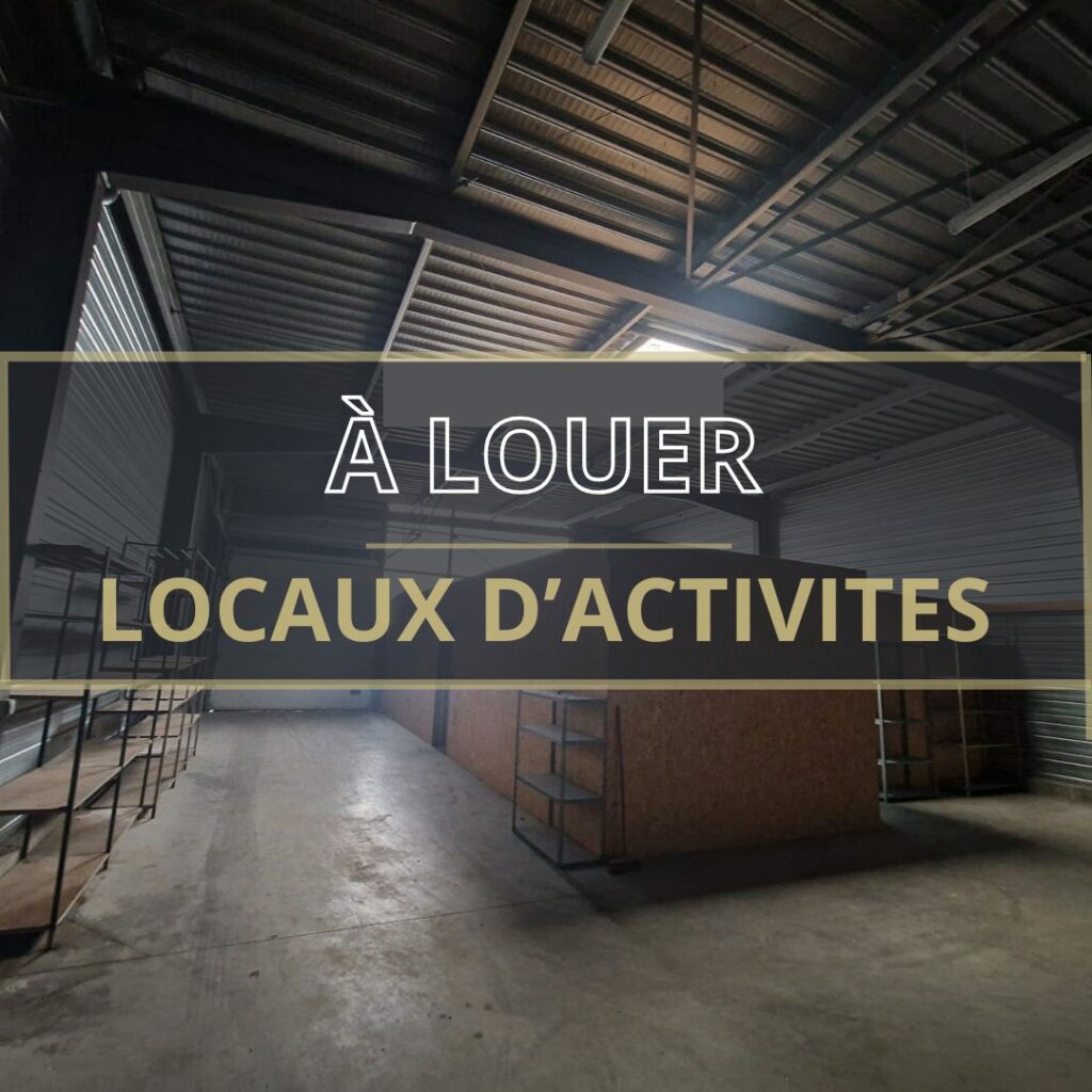 Sud de Caen – A LOUER – 270 m² de locaux d&rsquo;activités avec Bureaux