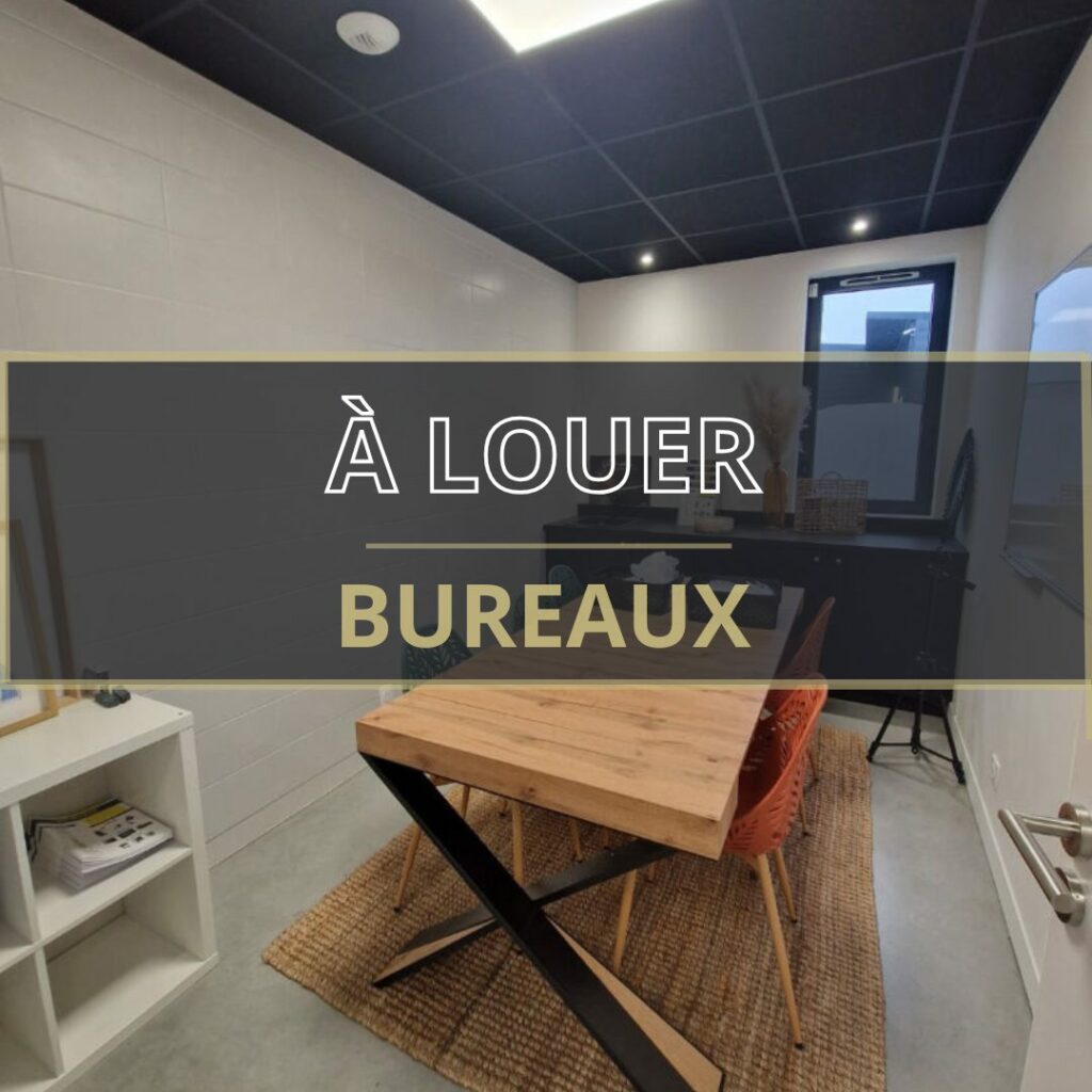 Sud de Caen –  A LOUER – environ 96 m² de bureaux / show-room