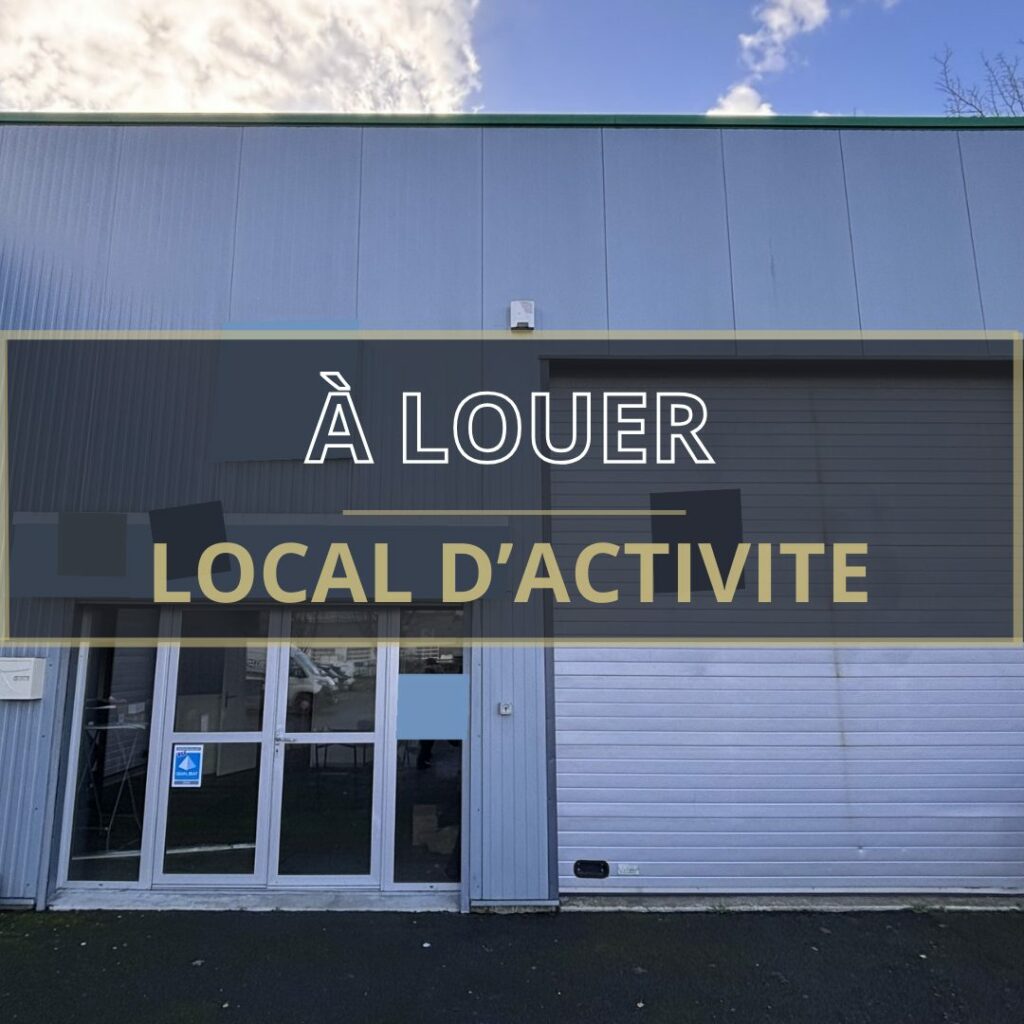 A louer local d&rsquo;activité de 200 m² environ sud est de CAEN.