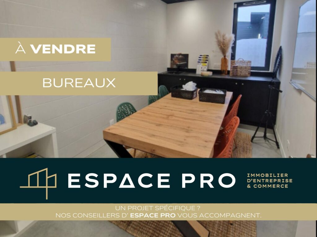 SUD de Caen – A VENDRE – locaux professionnels 96 m²