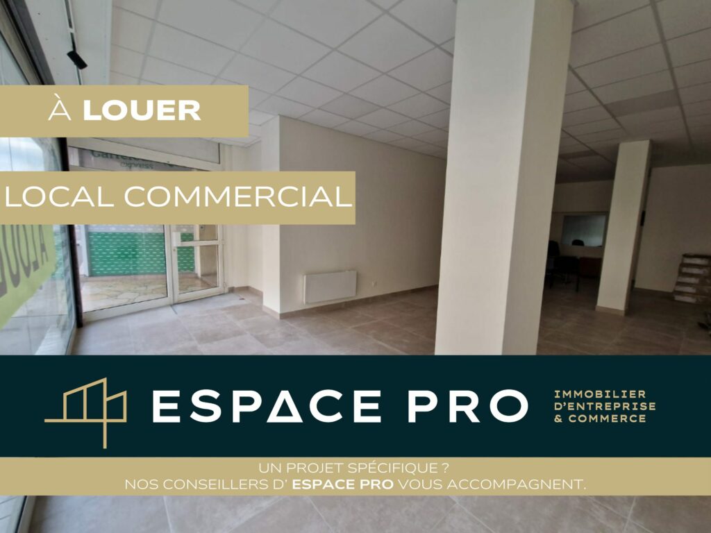 Centre ville de Caen – A LOUER – Local commercial 80 m²