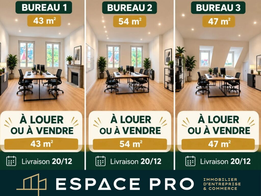 A louer bureau/local professionnel