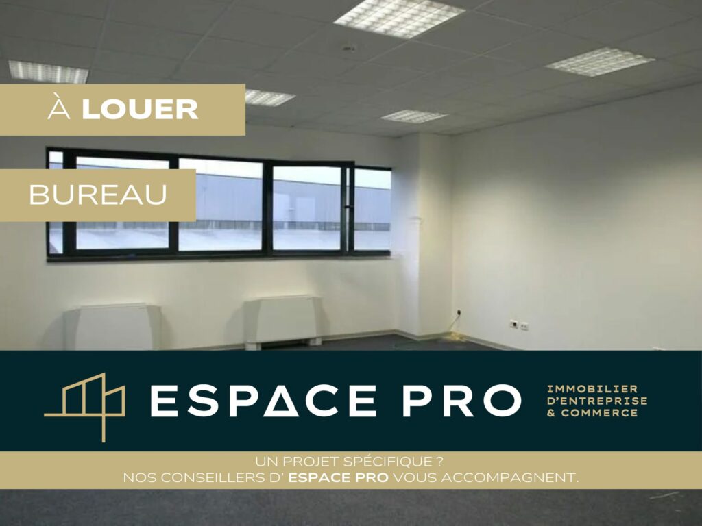 Caen Sud, A LOUER, 80 m² de bureaux aménagés